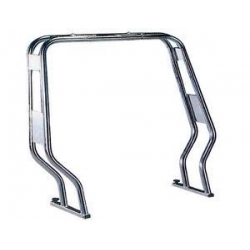 roll-bar abbattibile per gommoni in acciaio inox 