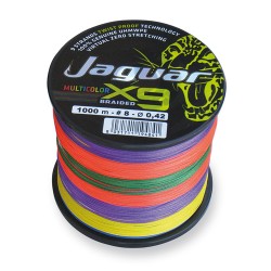  Braid JAGUAR X9 - 1000 metri Multicolor